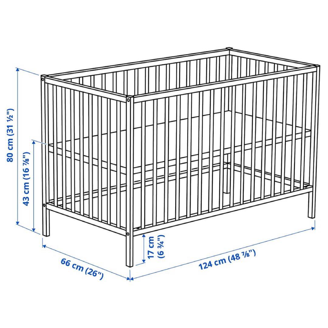 IKEA ベビーベッド　SNIGLAR スニーグラル