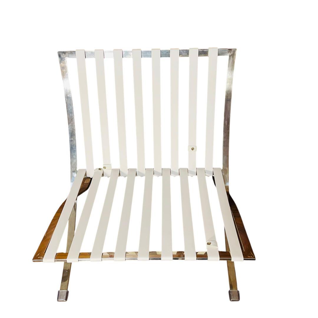 超美品 バルセロナチェア　リプロダクト ソファチェア オットマン付き 1人用