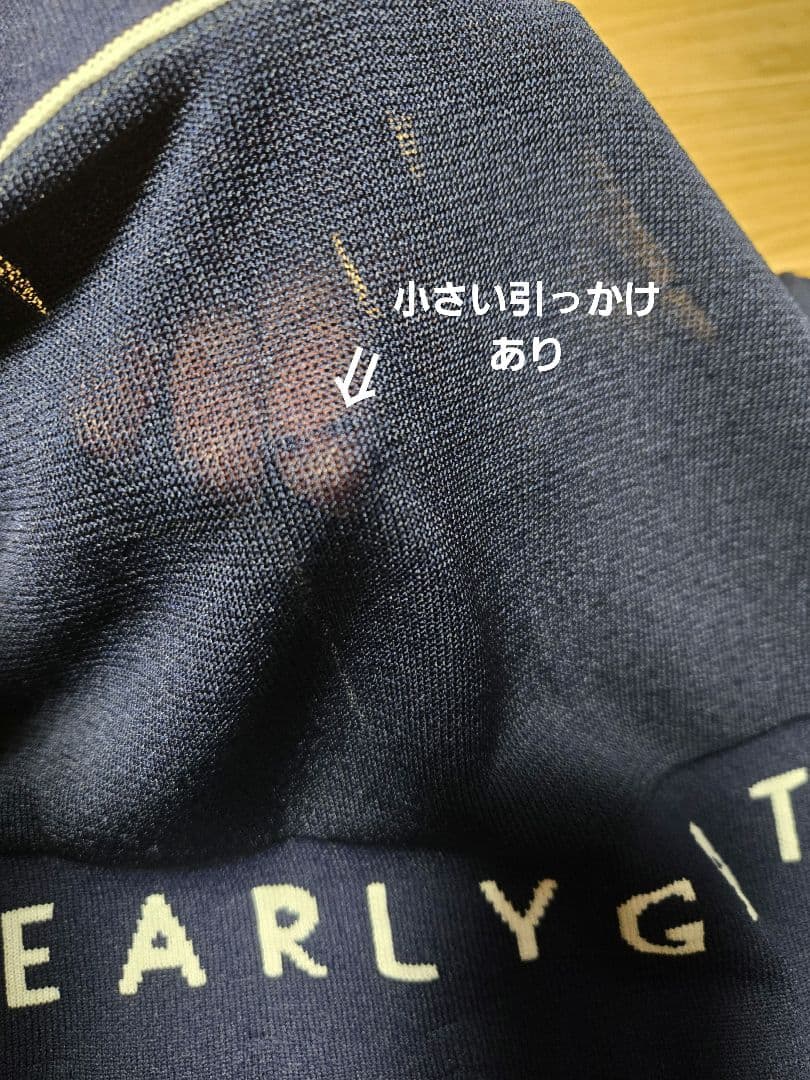 近年モデル❣️未使用❣️PEARLY GATESパーリーゲイツ薄手長袖ニット❣️
