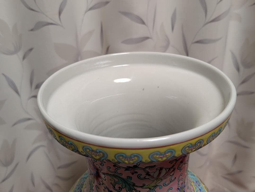 景徳鎮　大壺　花瓶　高さ60cm