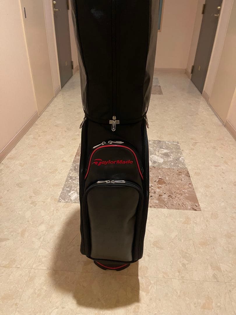 テーラーメイド　キャディバッグ　ブラック/レッド