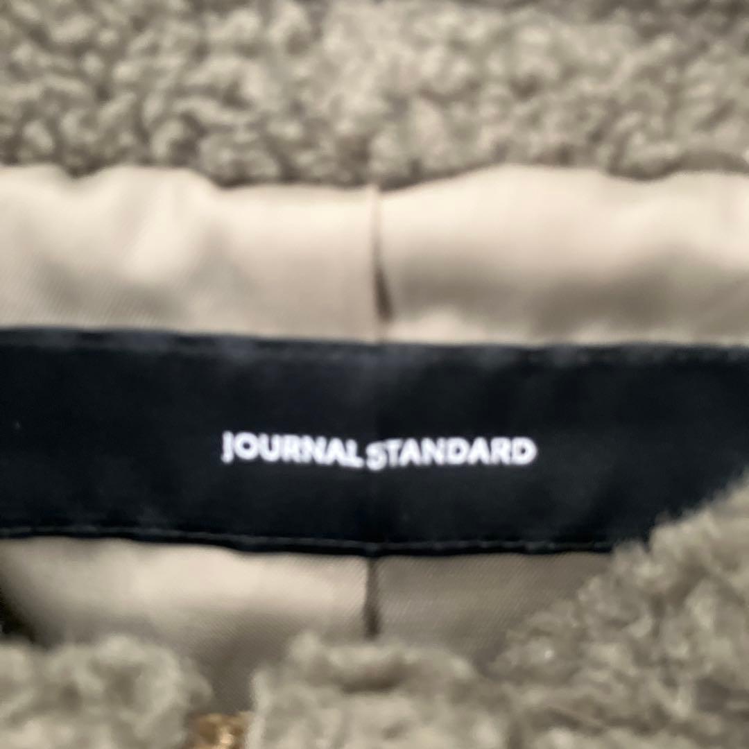 美品✨journalジャーナルスタンダード カーキボアフードビッグモッズコートM