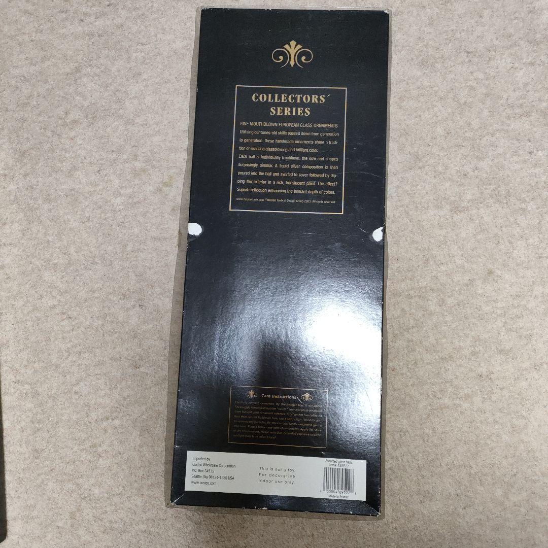 28 値下!!Poland製ガラス　クリスマスオーナメント 26個セット　高級品