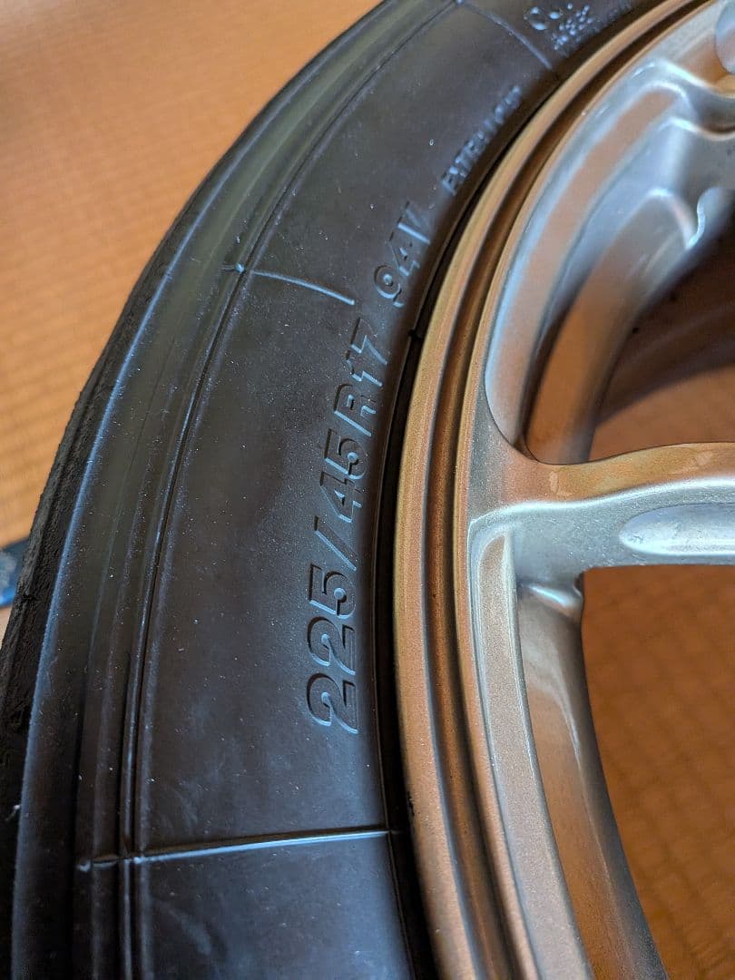 o*9様 ADVAN RZⅡ 17インチ 7.5J +48 114.3 5穴 ×