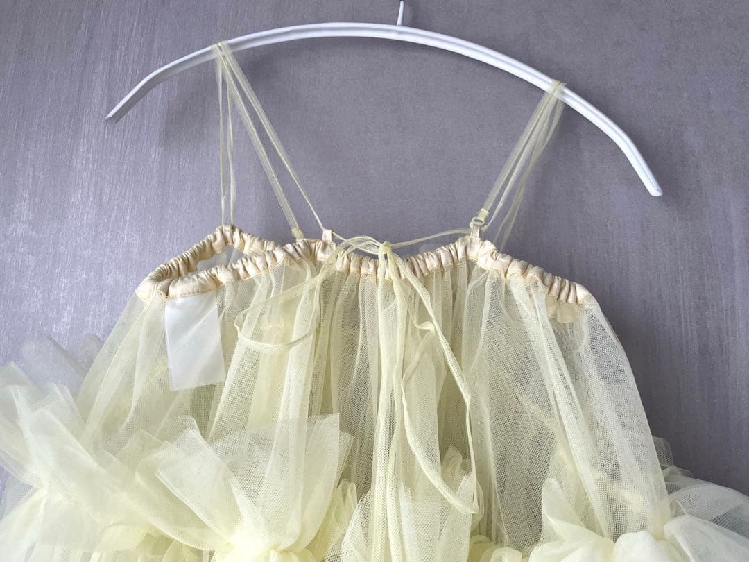 【USED】J1U by LA BELLE ETUDE チュールキャミ イエロー