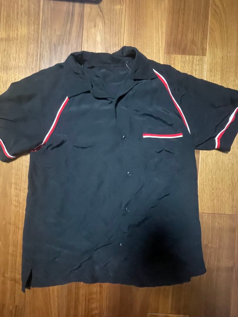 50〜60s vintageスーベニアシャツ スカシャツ ボーリングシャツ
