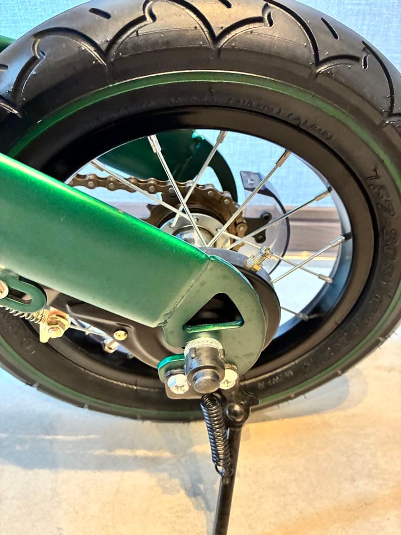 【限定色】へんしんバイク 12インチ フォレストグリーン 希少カラー 幼児自転車