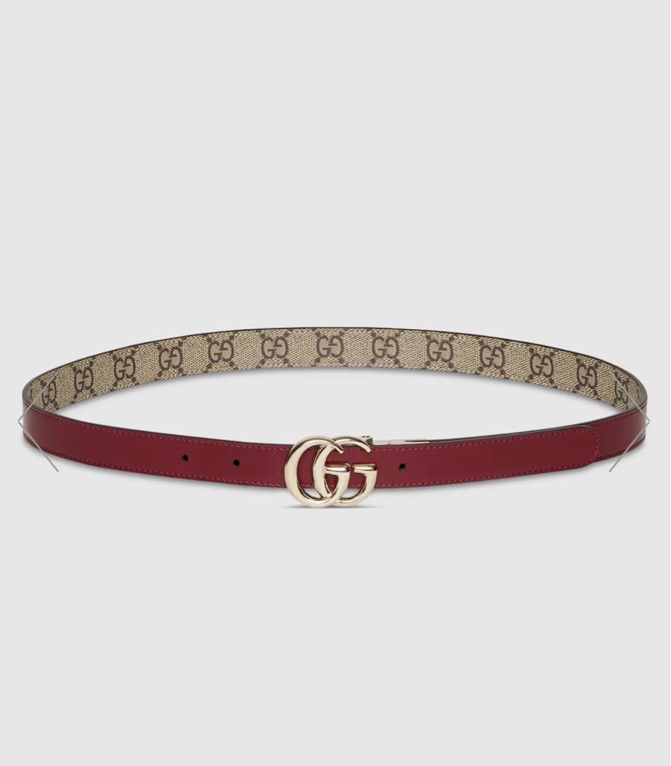 GUCCI グッチ GGマーモント リバーシブルベルト 659418