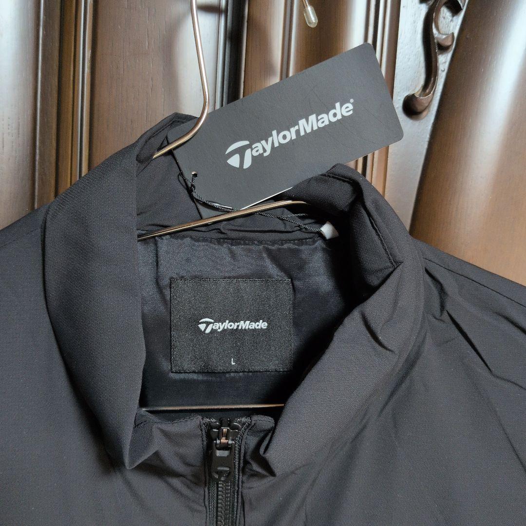 テーラーメイド:メンズ:Lサイズ:中綿ベスト:黒