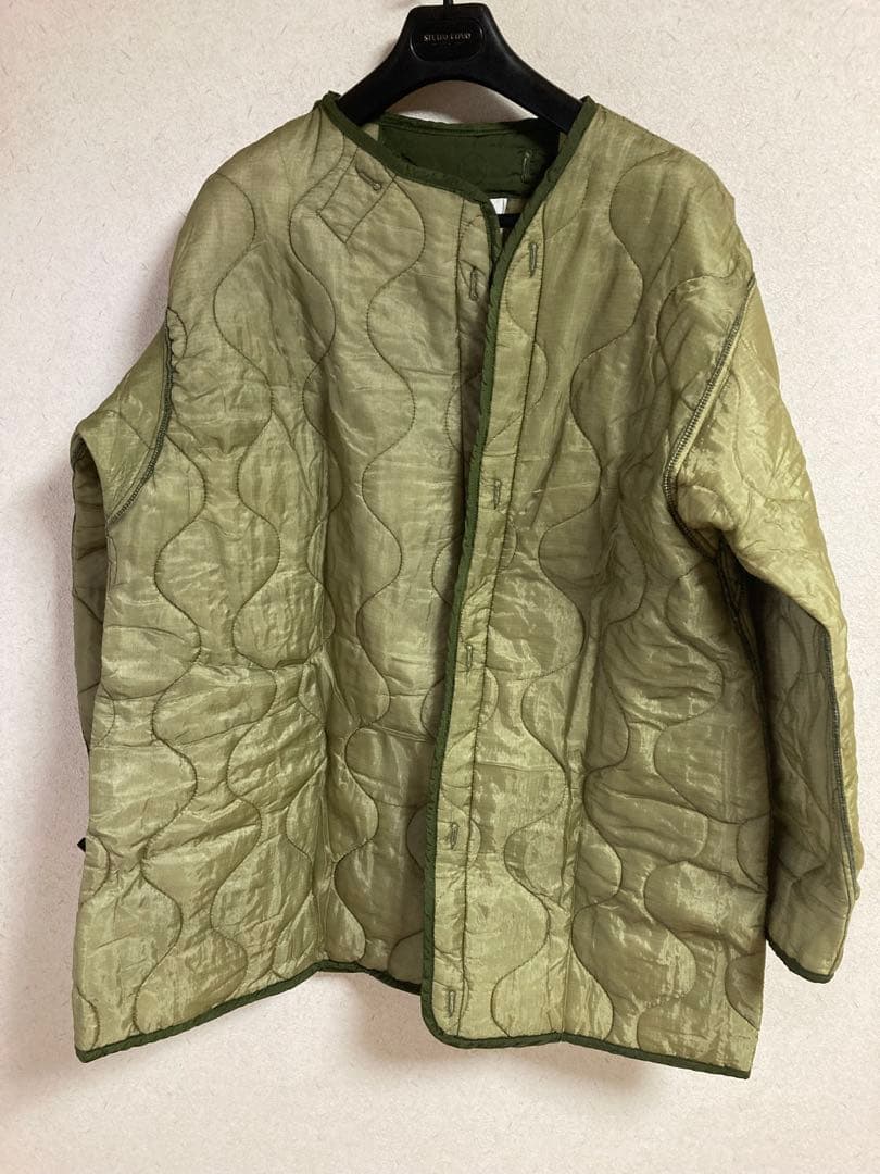 米軍実物　デッドストックM65フィッシュテールパーカー　ライナー付　M