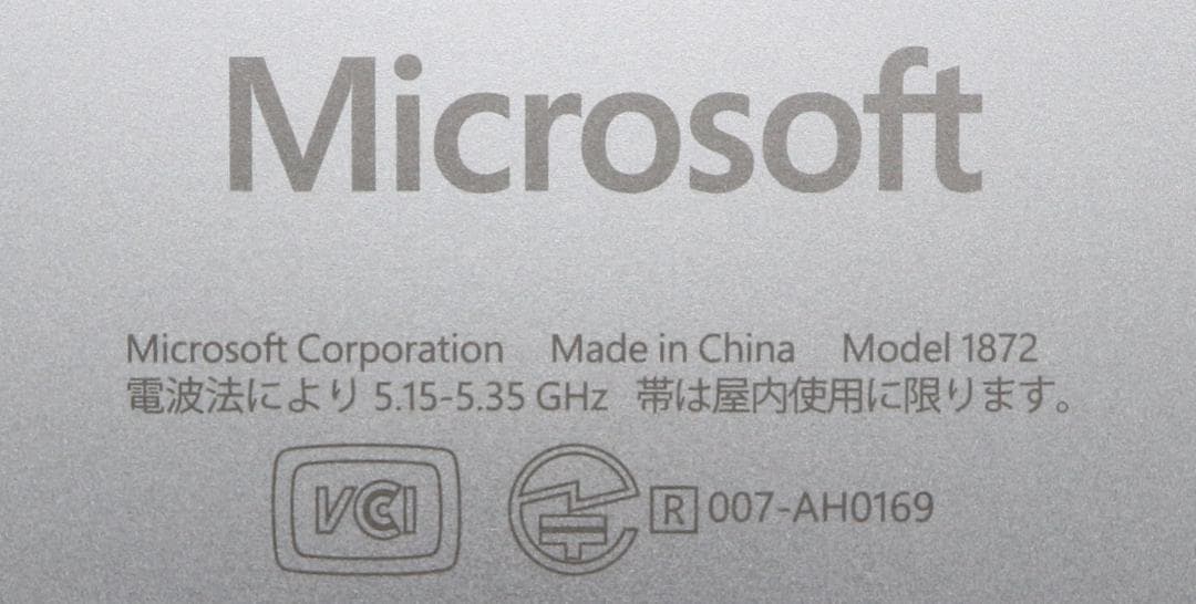 概ね綺麗Surface Laptop3 15型 i5 256GBオフィス電池OK