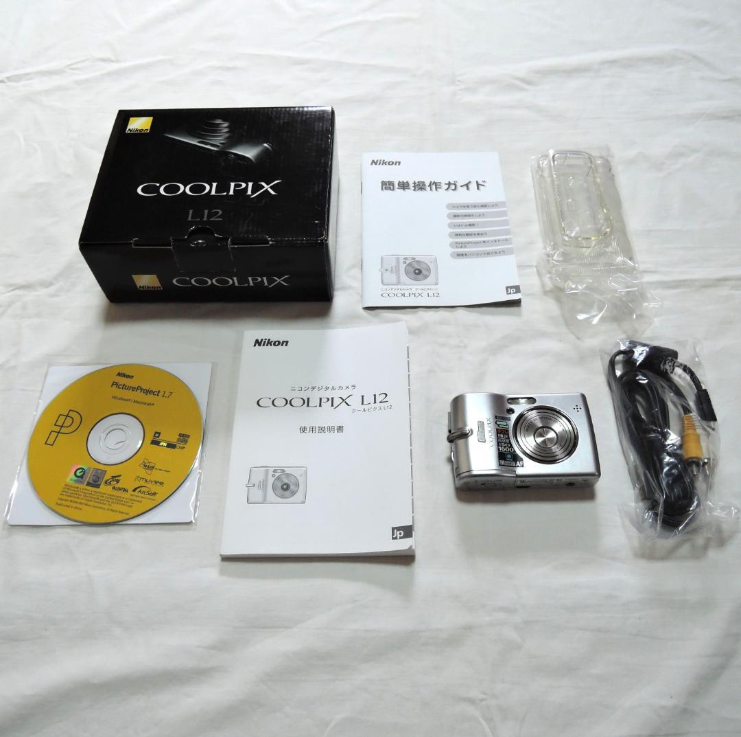 【美品】Nikon COOLPIX L12 デジタルカメラ　《動作確認済》