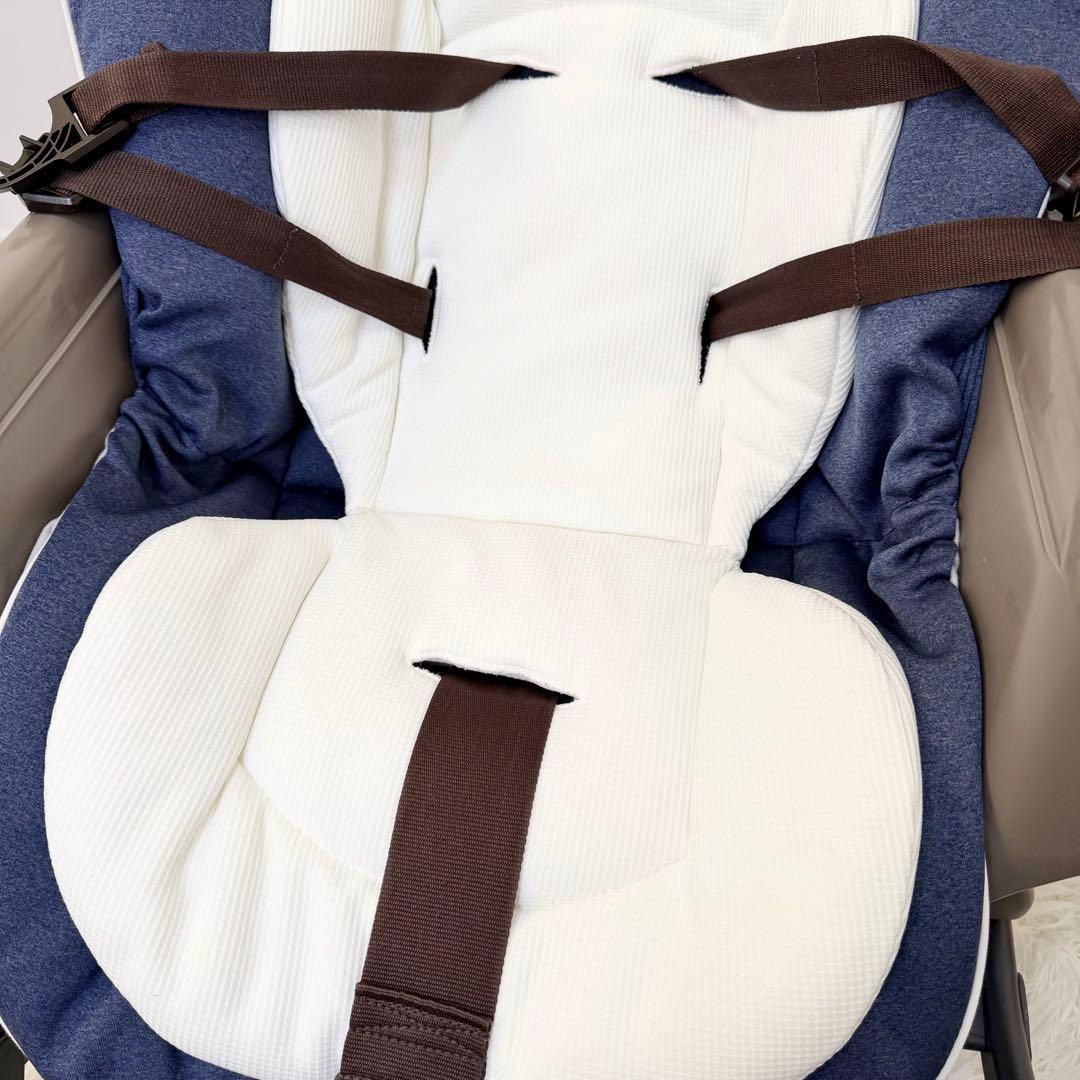 極美品 Combi ネムリラ ハイローチェア 手動 Simplight