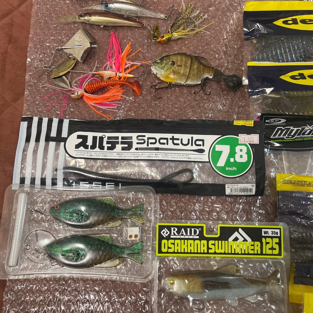 ★超お買い得★ バス釣り引退セット　ダイワバック付き　レイドジャパン