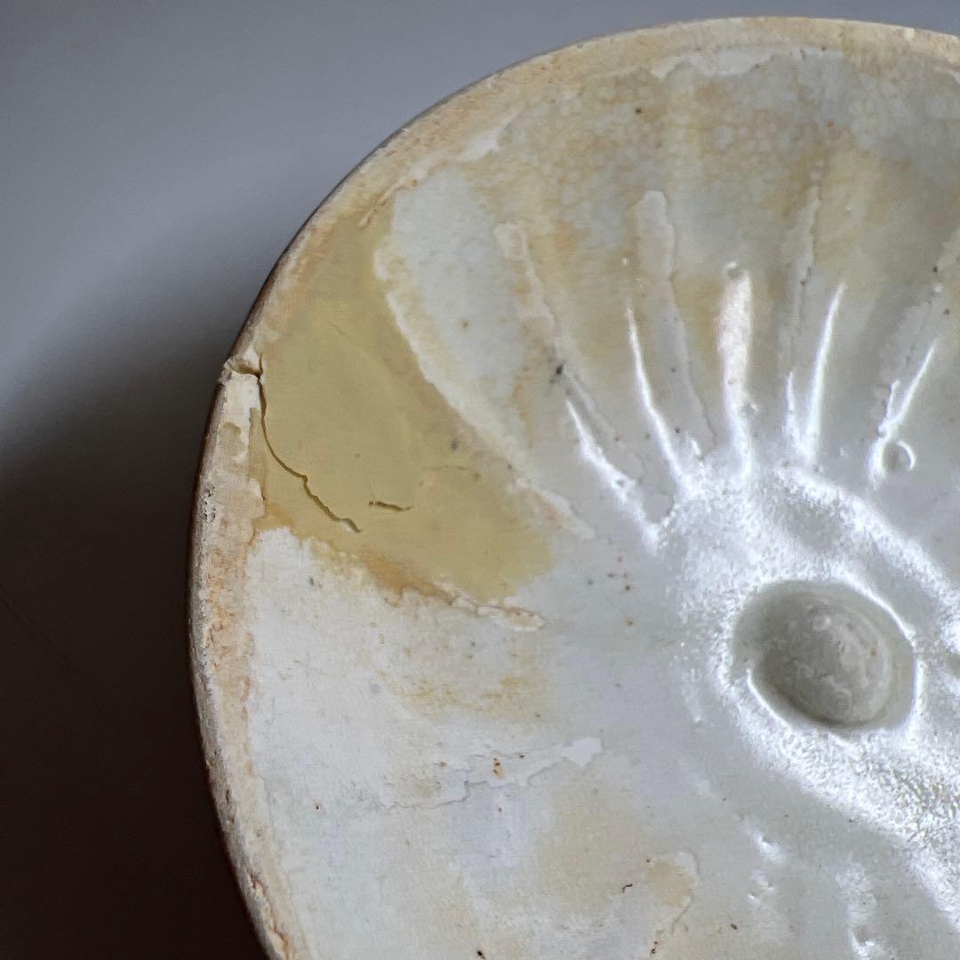 中国宋時代　青白磁青影鉢茶碗　口径11.3㎝　東Y8-0203☆2F