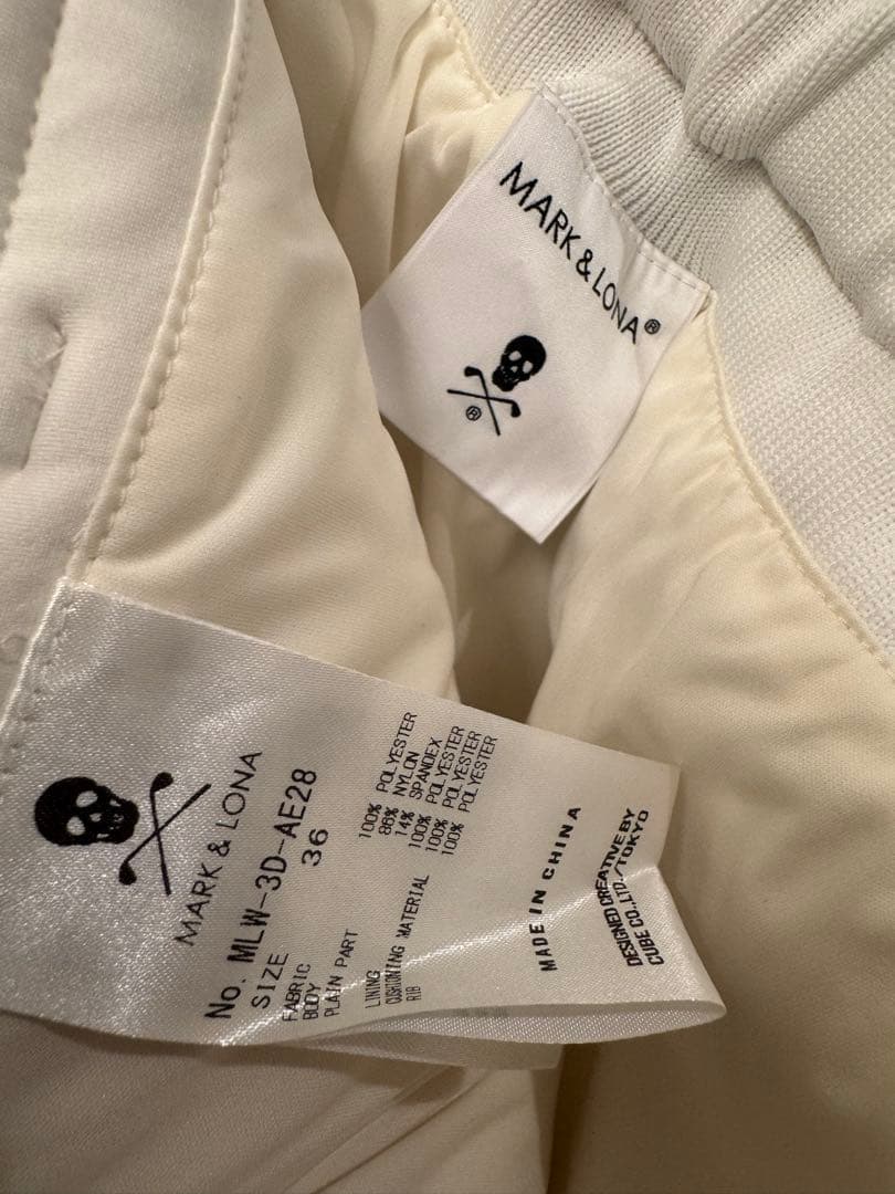 極美品　MARK & LONA マーク&ロナ レキシントン ハイブリッドスカート