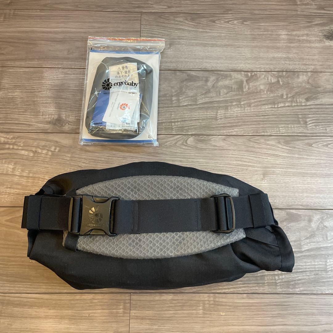 【エルゴベビー 】グレー 抱っこ紐 収納ポーチ付き➕収納バッグ付き