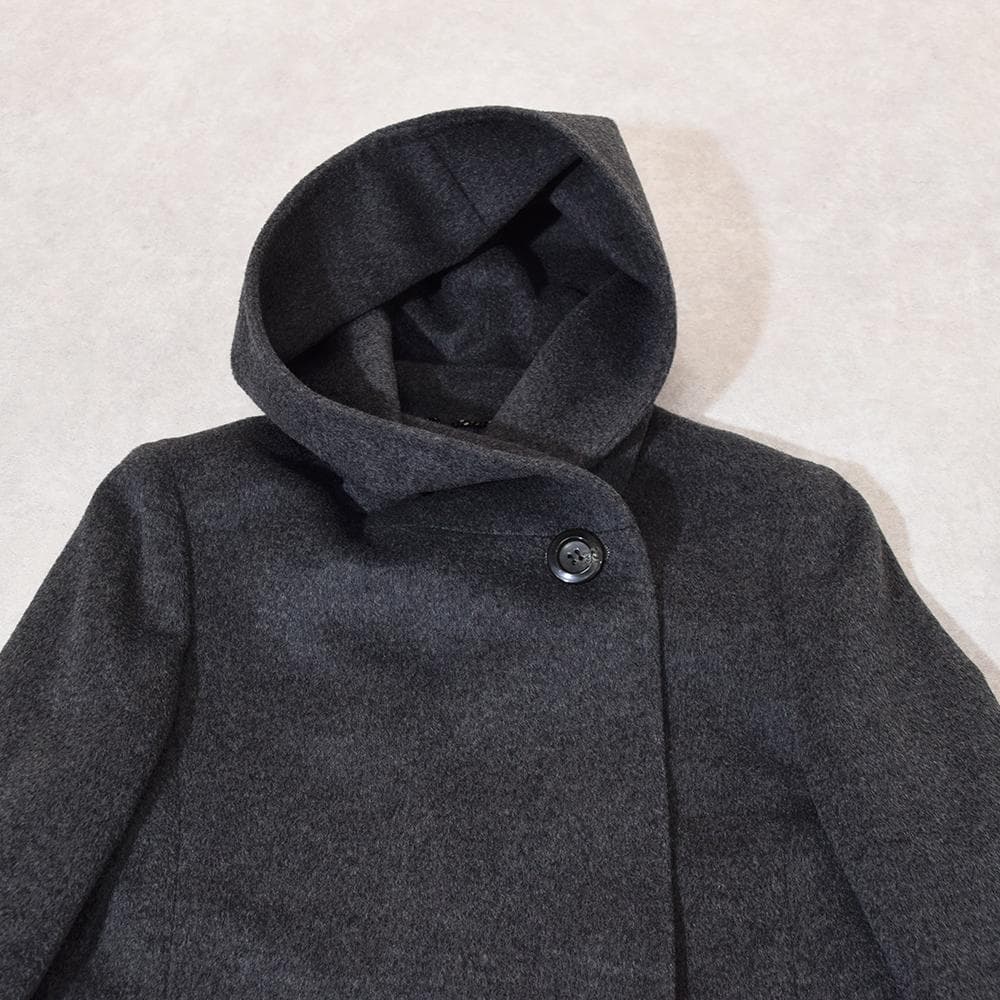23区 × Loro Piana ロロピアーナ ウール フーデッドコート 38