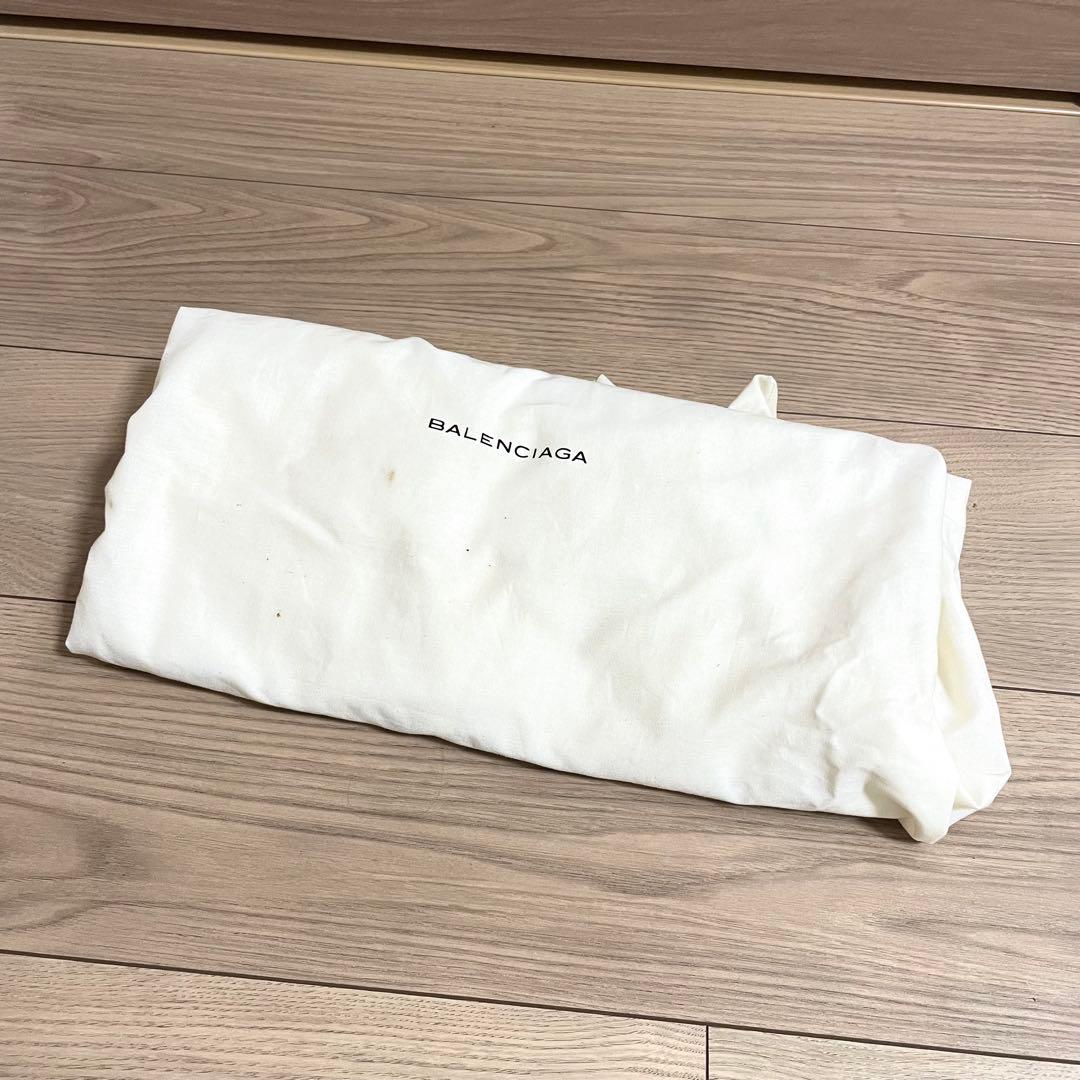 バレンシアガ　カゴバッグ　トートバッグ　ラフィア　シティ　ミラー　編み込み