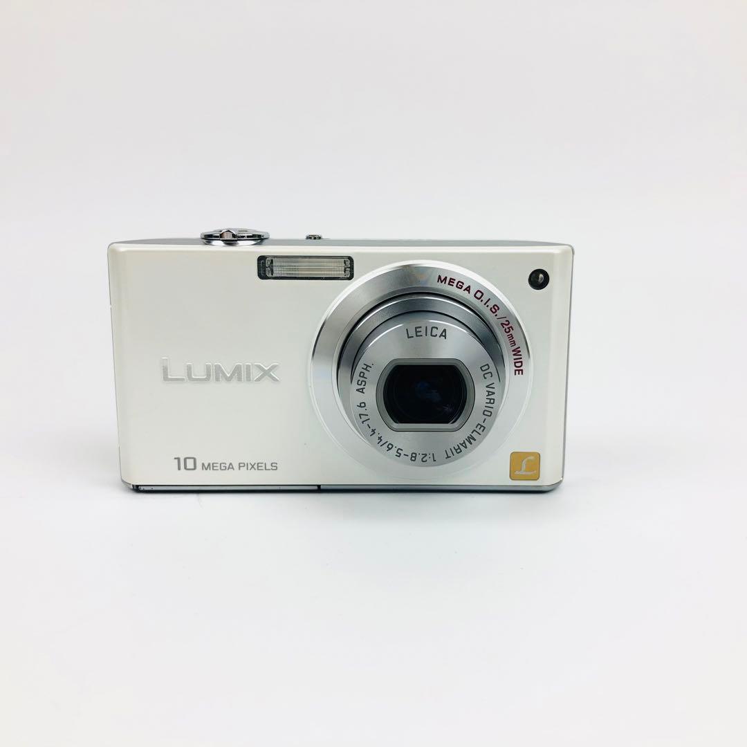 極美品 Panasonic LUMIX DMC-FX35-S シルバー コンデジ
