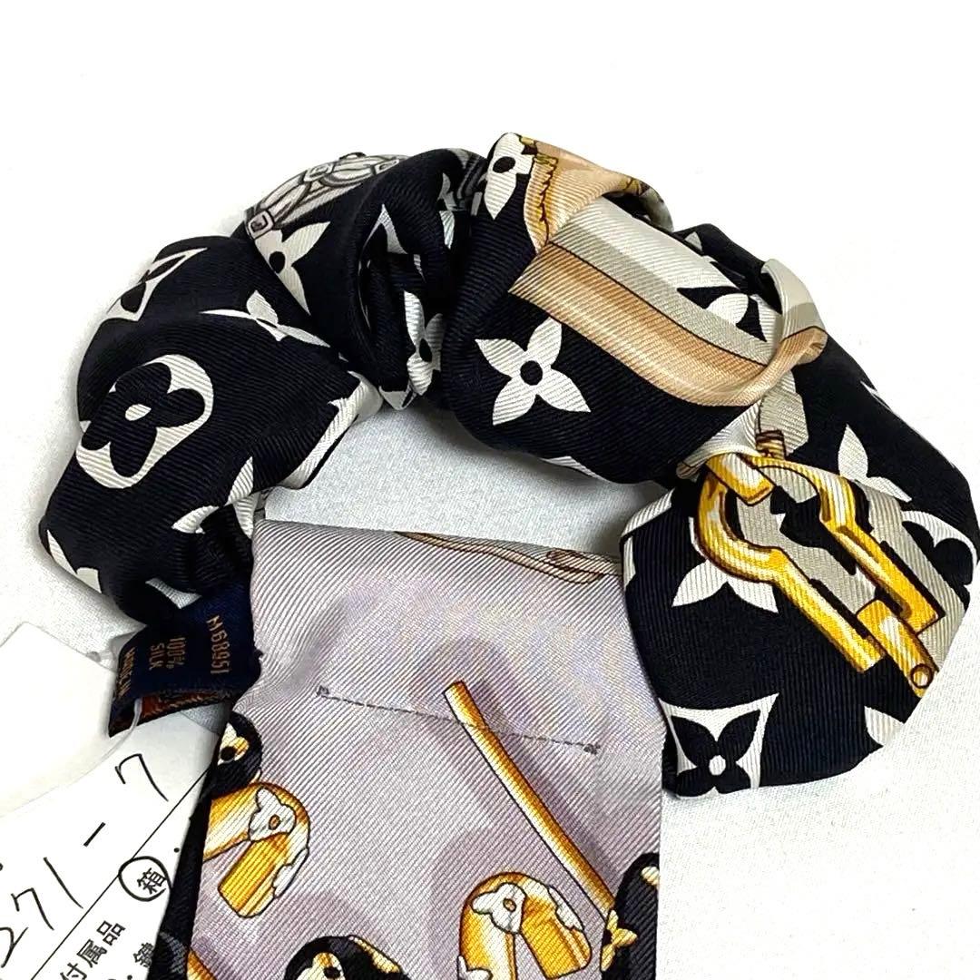 LOUIS VUITTON ルイ・ヴィトン モノグラム シルク シュシュ