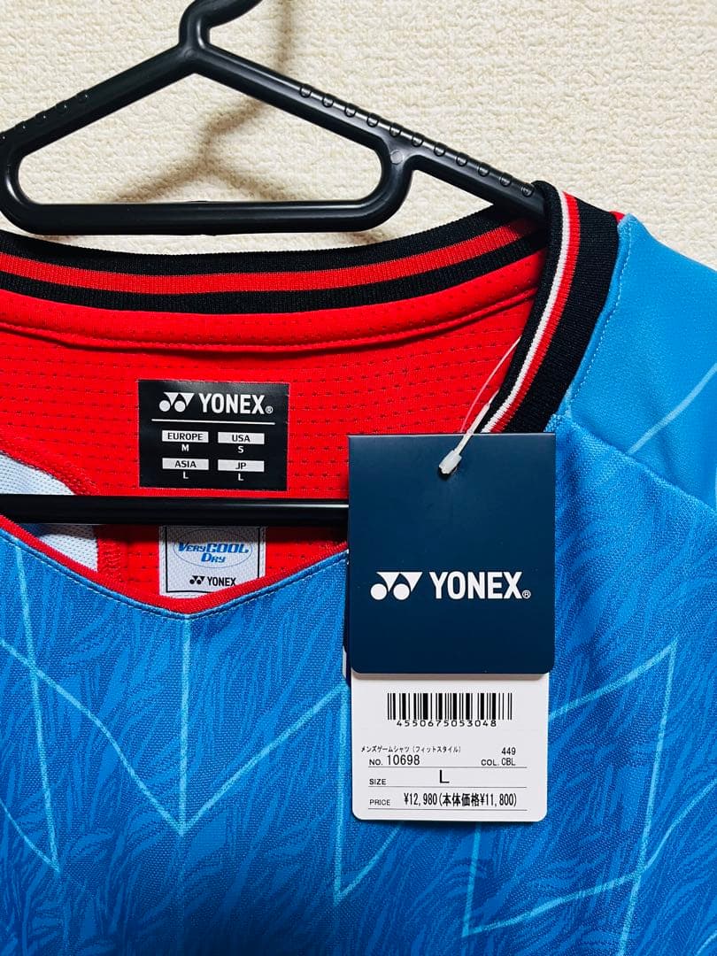 【新品タグ付／即日発送】 ヨネックス　日本代表ユニフォーム　Lサイズ　10698