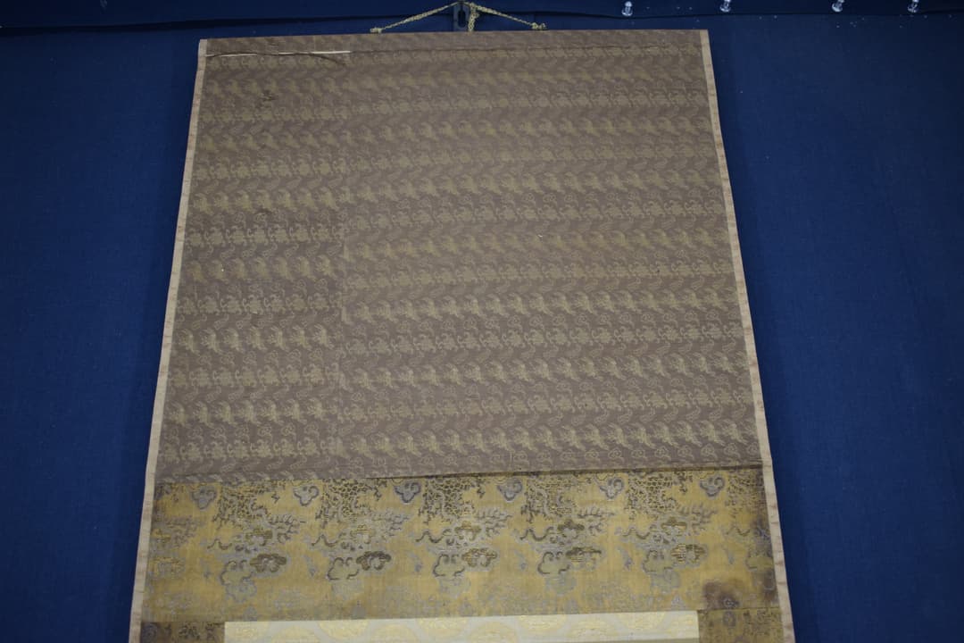 【真作】谷文晁/写山楼/老松寿帯鳥図/尾長鳥図/掛軸☆宝船☆Y-342　JM