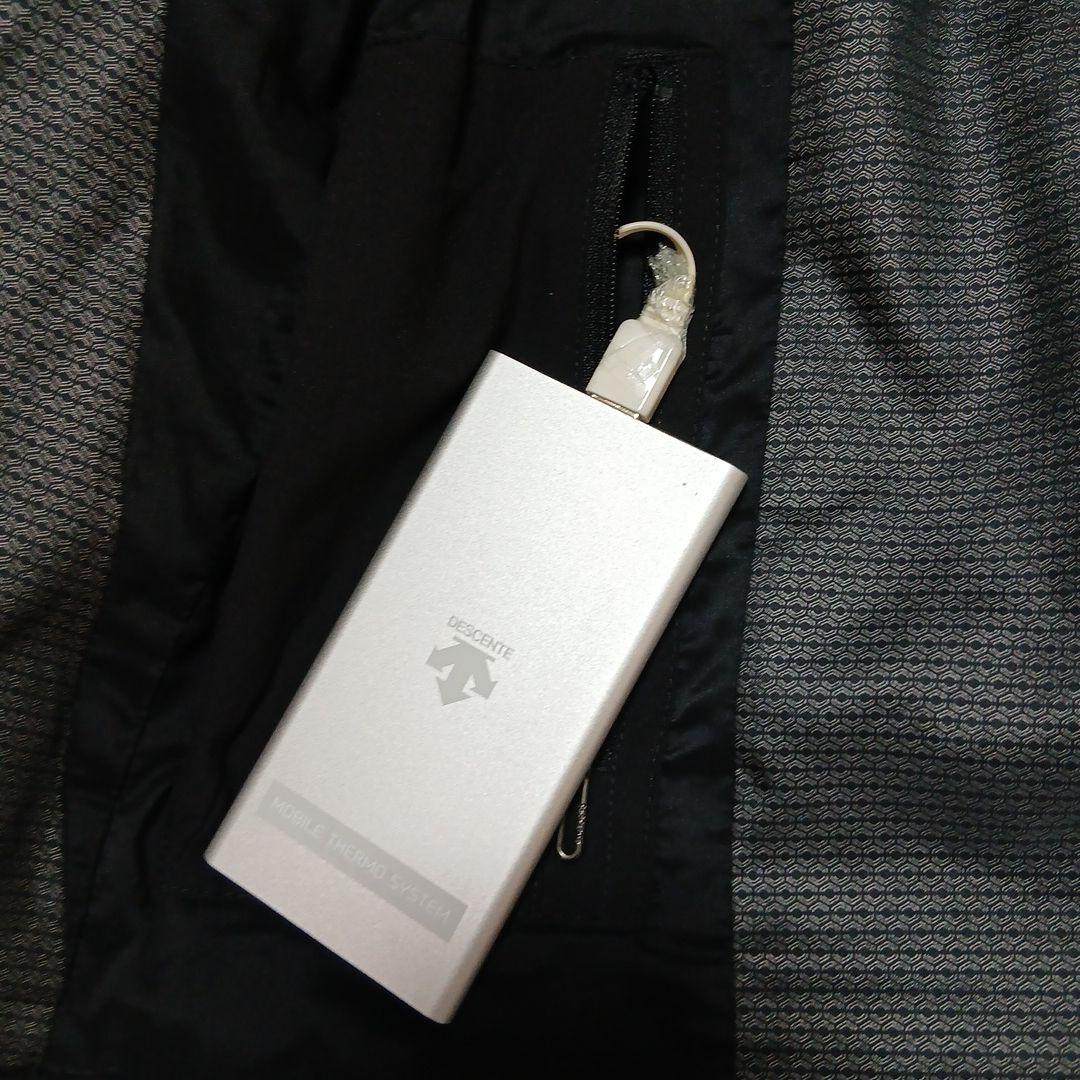 デサントゴルフ モバイルサーモ 中綿ジャケット バッテリー・付属品フルセット