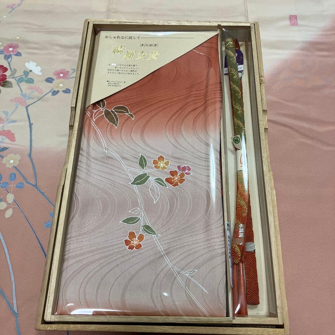 美品４点 ＊本加賀友禅作家落款入り 訪問着＊本金箔袋帯　入学式卒業式 結婚式