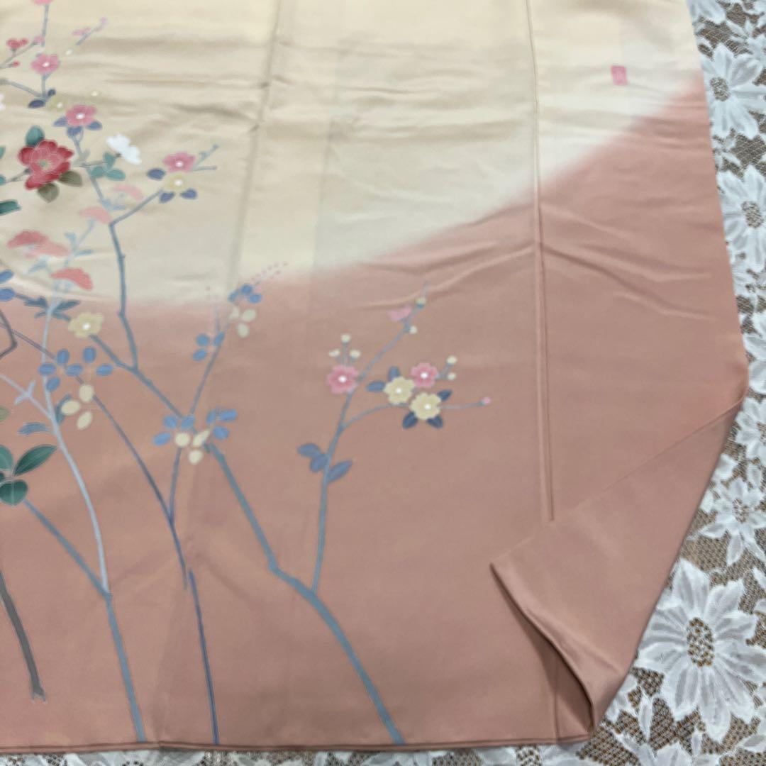 美品４点 ＊本加賀友禅作家落款入り 訪問着＊本金箔袋帯　入学式卒業式 結婚式