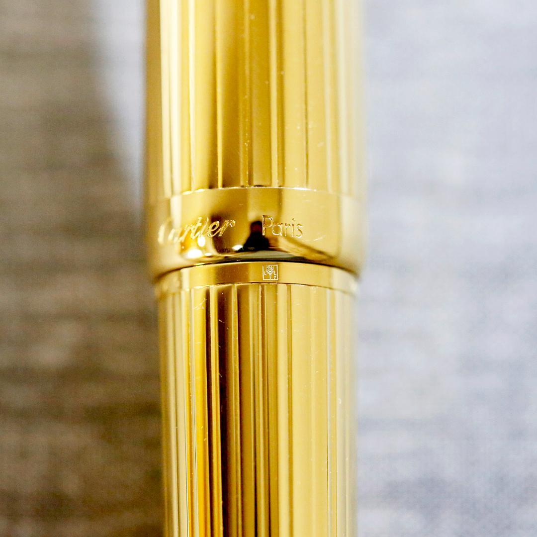 【美品 送料込み】カルティエ ボールペン マスト ゴールド