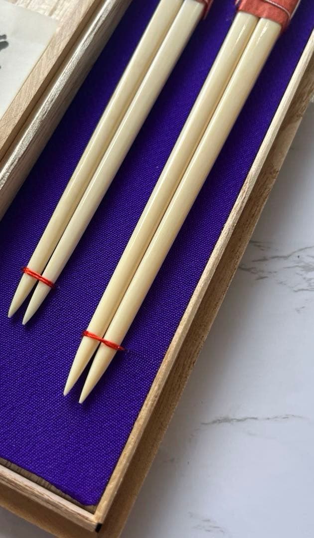 ⭐︎新品未使用⭐︎ 希少品　夫婦箸　天然素材