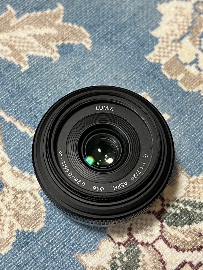 LUMIX H-H020 20mm レンズ 46mmフィルター径