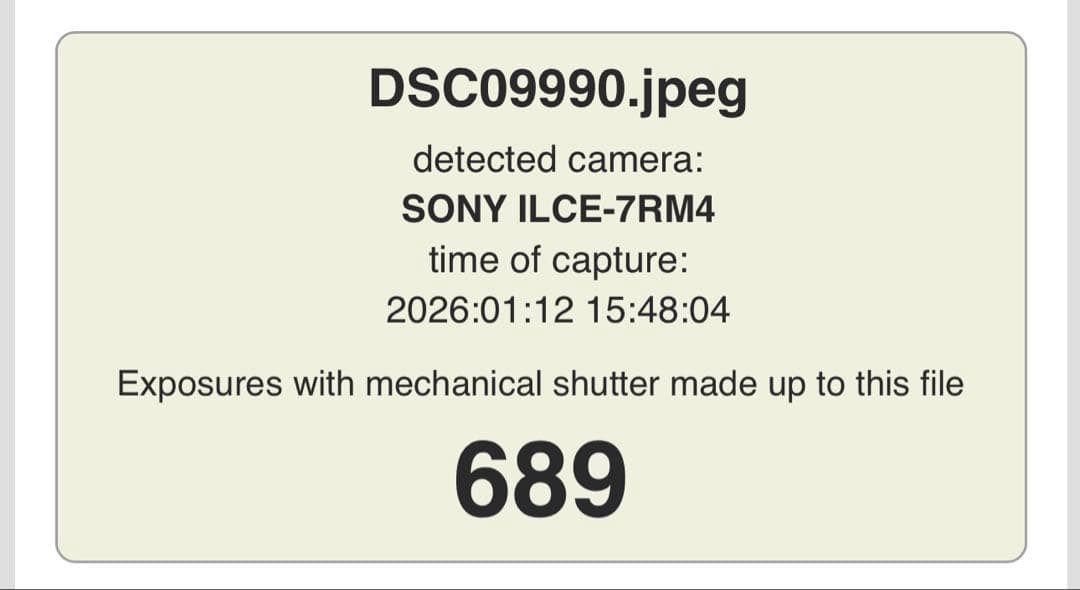 SONY α7RⅣ ミラーレス一眼カメラ