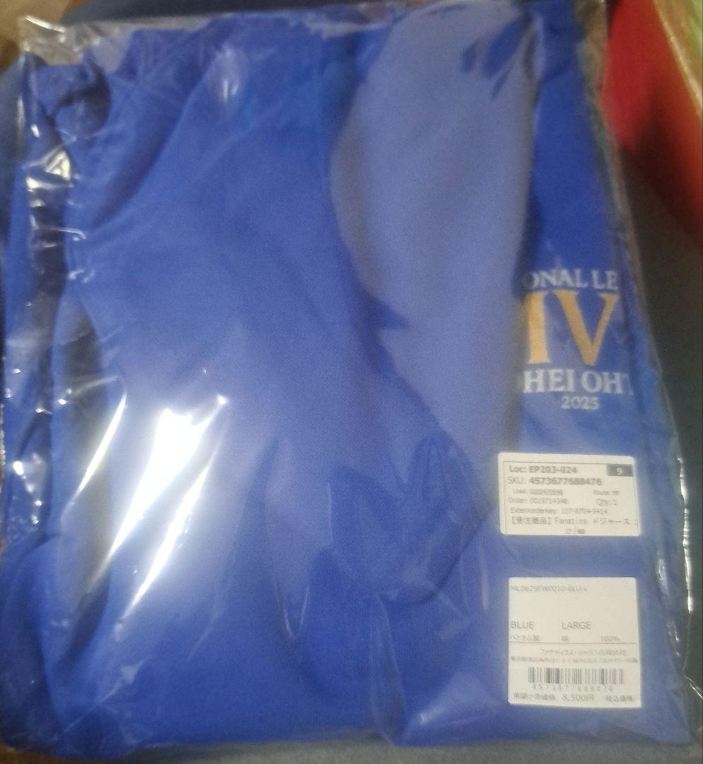 公式OHTANI リーグMVP 2025 フーディー　L タグ付　新品未使用