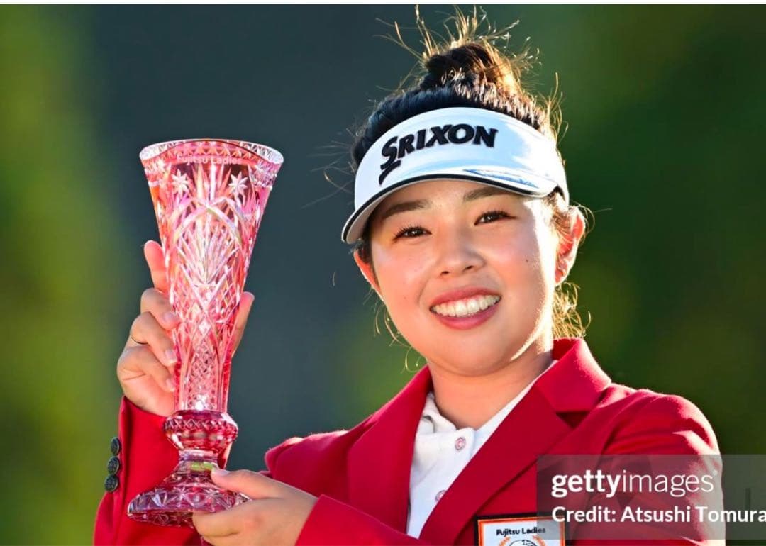 PRGRゴルフバッグ　山下美夢有プロ直筆サイン付 新品未使用　タグ付き