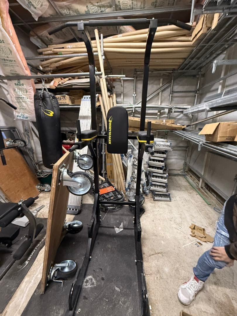 Powertec トレーニングベンチ 背もたれ付き