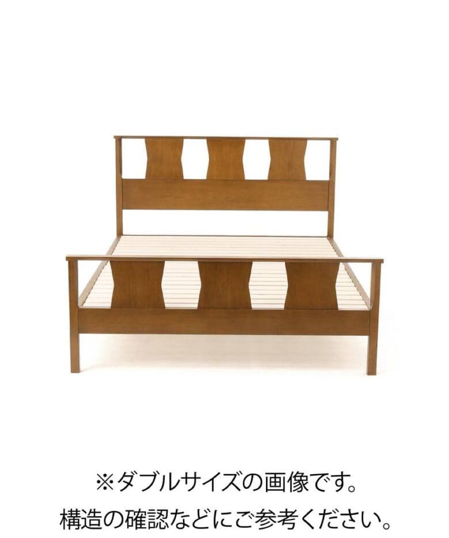 ACMEオリジナルBROOKSシリーズのダブルベッド（フレームのみ）
