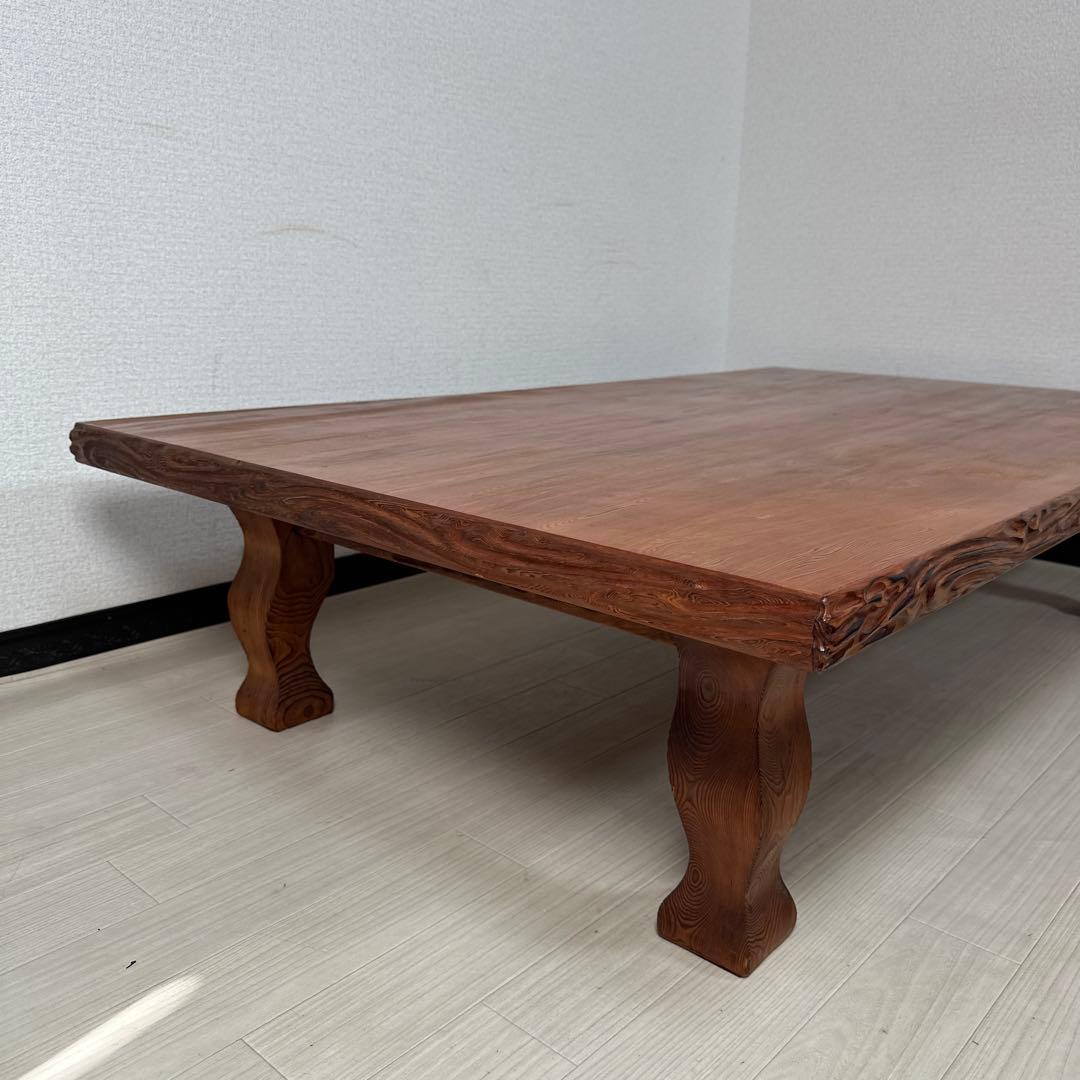 鹿児島県屋久杉 横幅約150cm 座卓 センターテーブル ローテーブル i1※