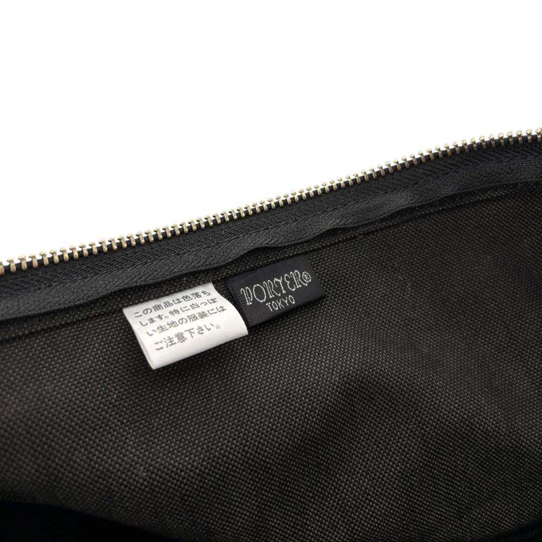 【極美品】PORTER ボストンバッグL スモーキー 旅行 大容量 黒 546