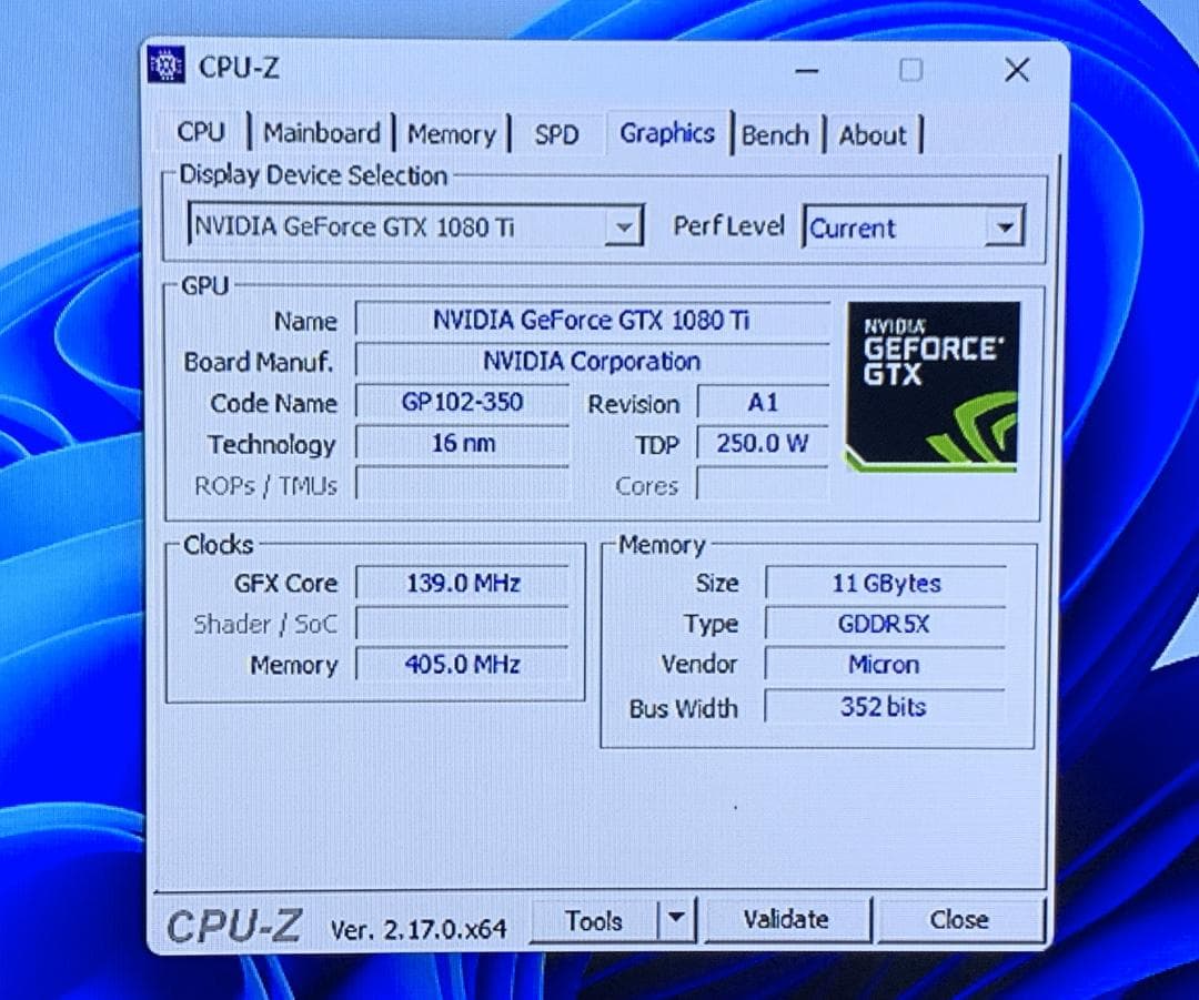 グラフィックボード・グラボ・ビデオカード GALAX GTX 1080 Ti EXOC White 11GB