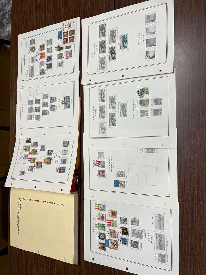 総合日本郵便切手帖　4冊　他いろいろ