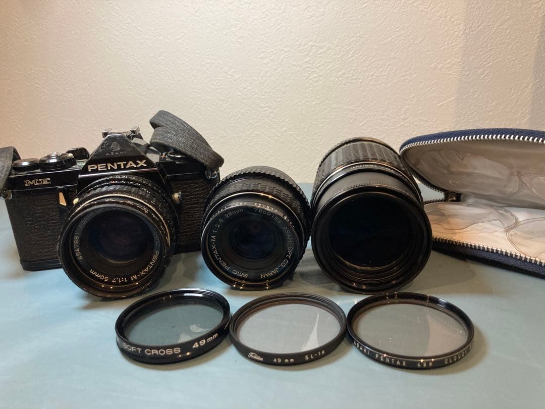 PENTAX ME 28mm 50mm 75-150mm レンズセット