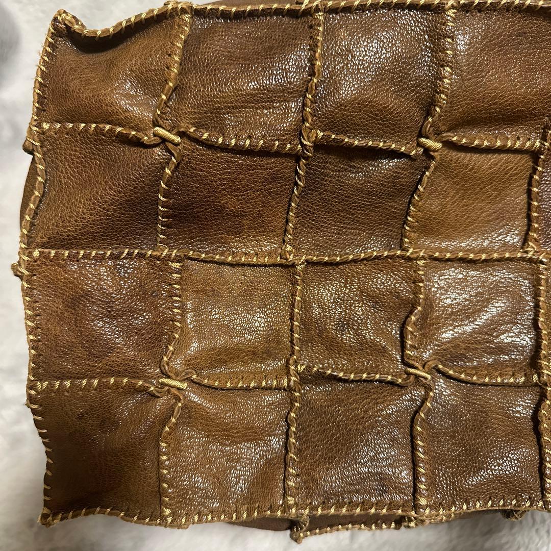 ジャマンピエッシュJamin Puech トートバッグ　ブラウン HONU オヌ