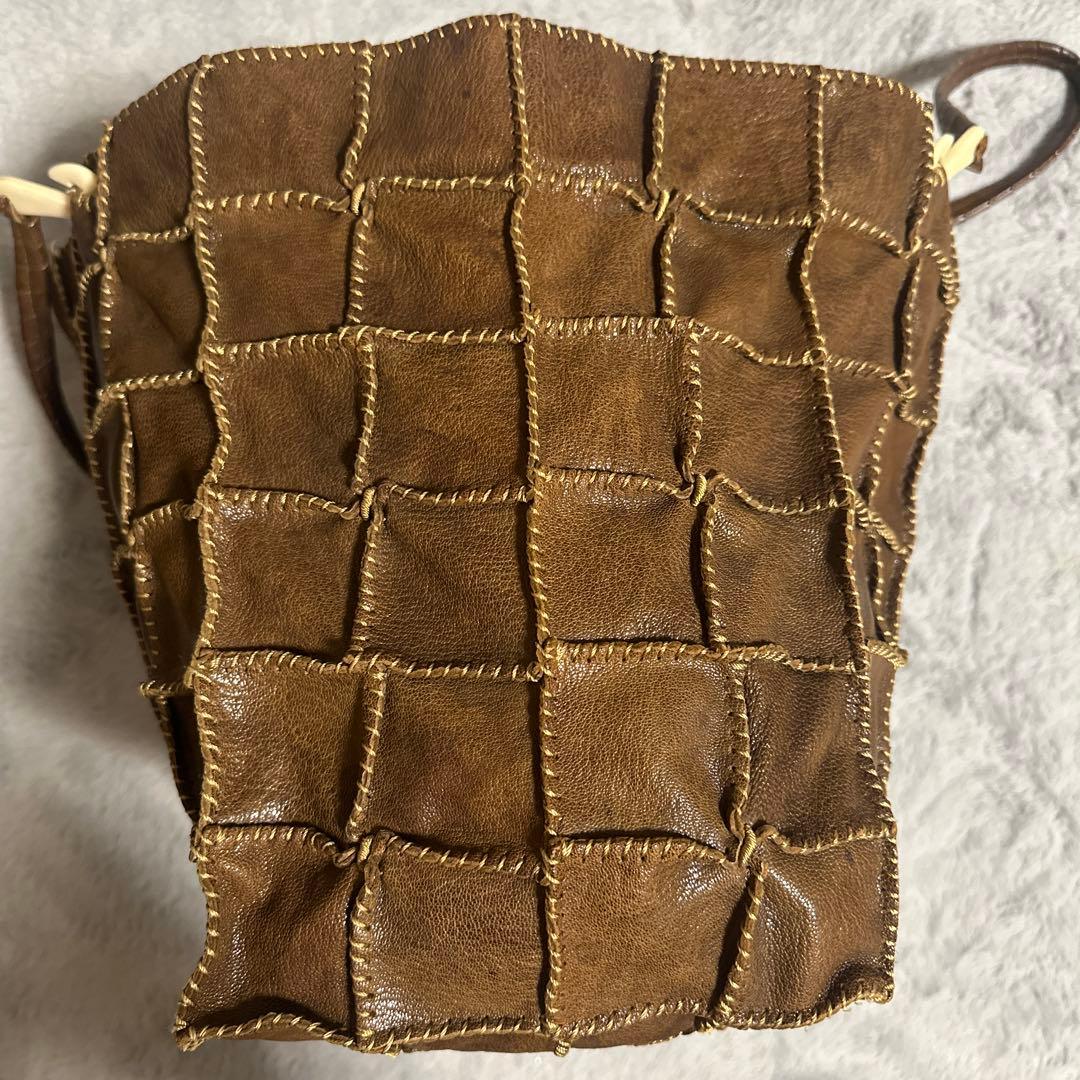 ジャマンピエッシュJamin Puech トートバッグ　ブラウン HONU オヌ