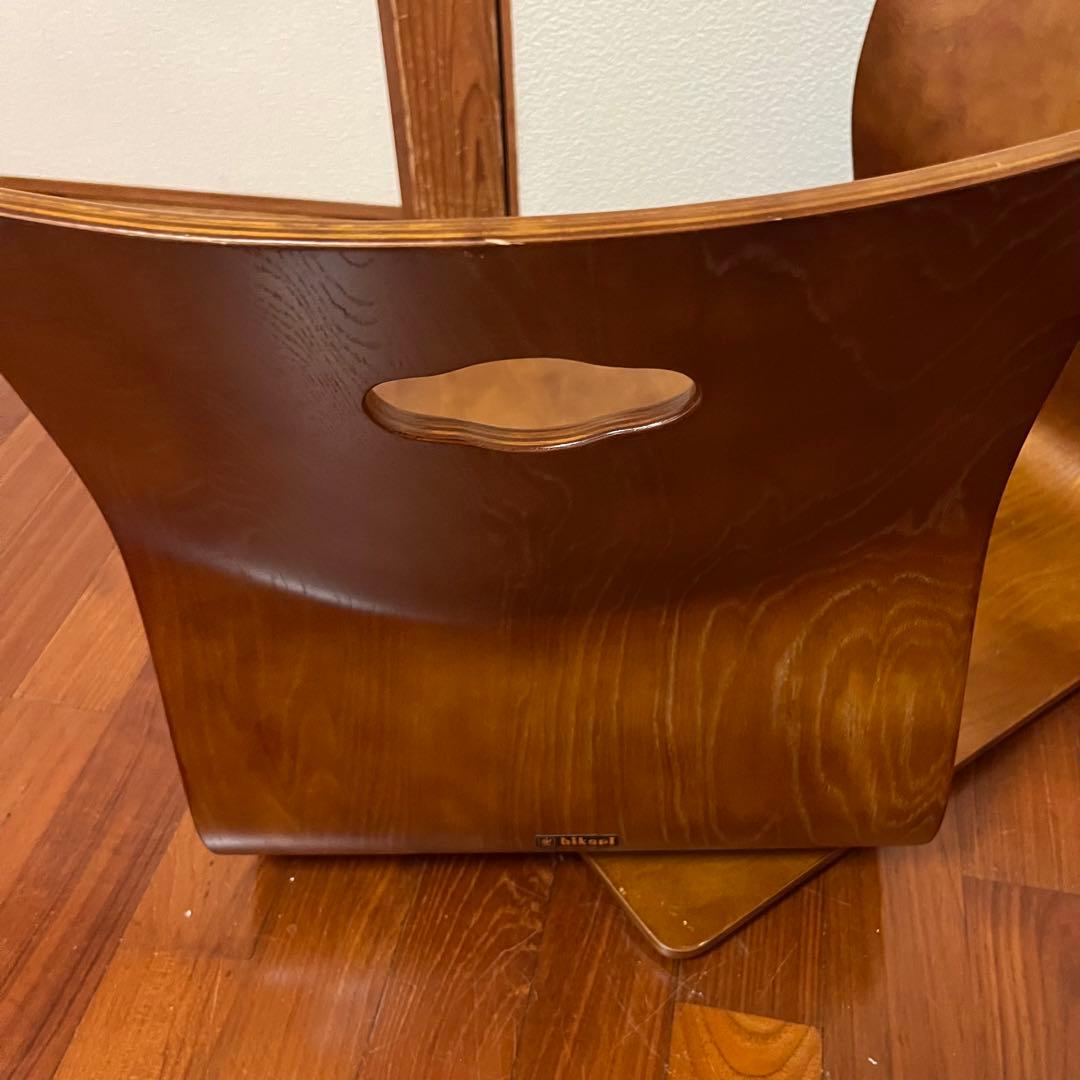 hikari 光製作所 和座椅子8台セット 和モダン 和風 木の温もり 曲げ木