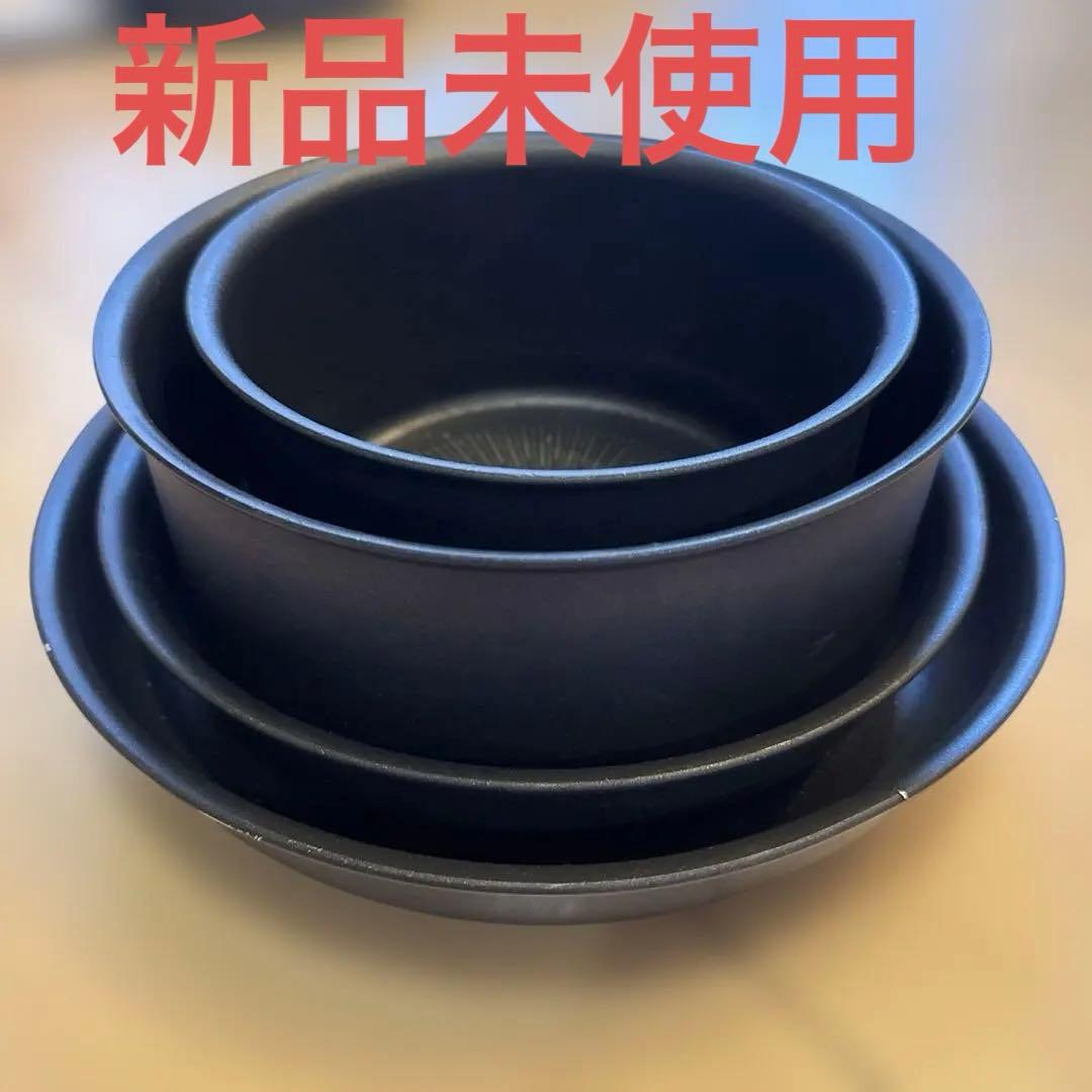 ティファール 取っ手のとれる 鍋 フライパンセット 4点セット IH ガス火対応