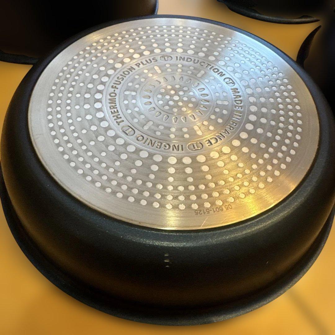 ティファール 取っ手のとれる 鍋 フライパンセット 4点セット IH ガス火対応