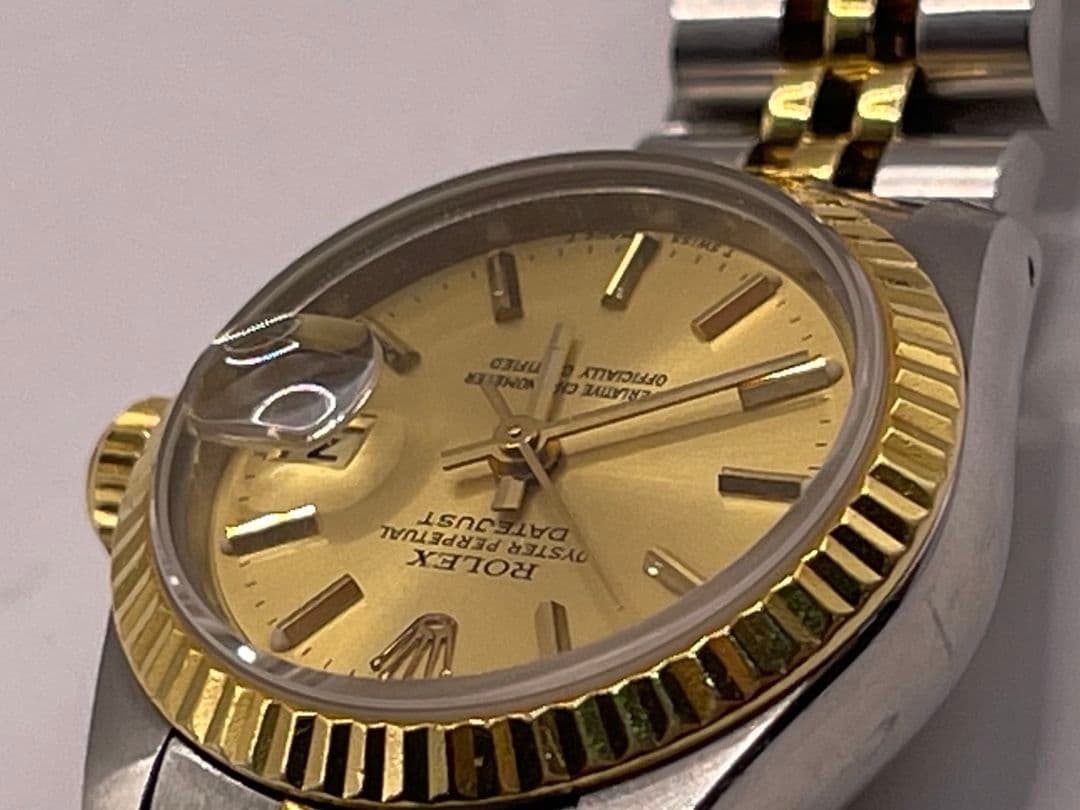 ROLEX ロレックス デイト 69173 ゴールド レディース腕時計