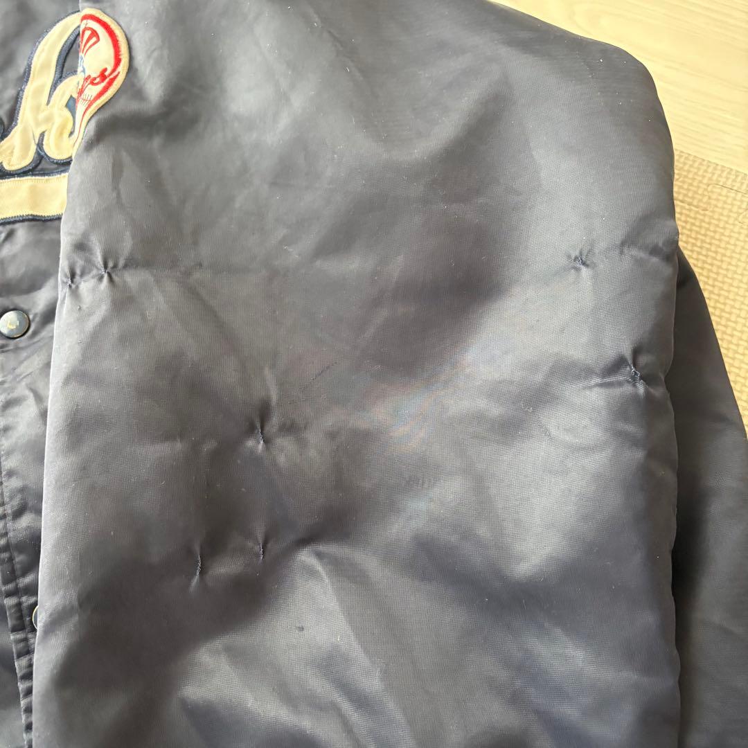 最終値下げ！90s Majestic ヤンキース ナイロンスタジャン XL